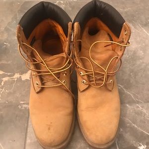Timberland Tan Waterproof Boots Size 9